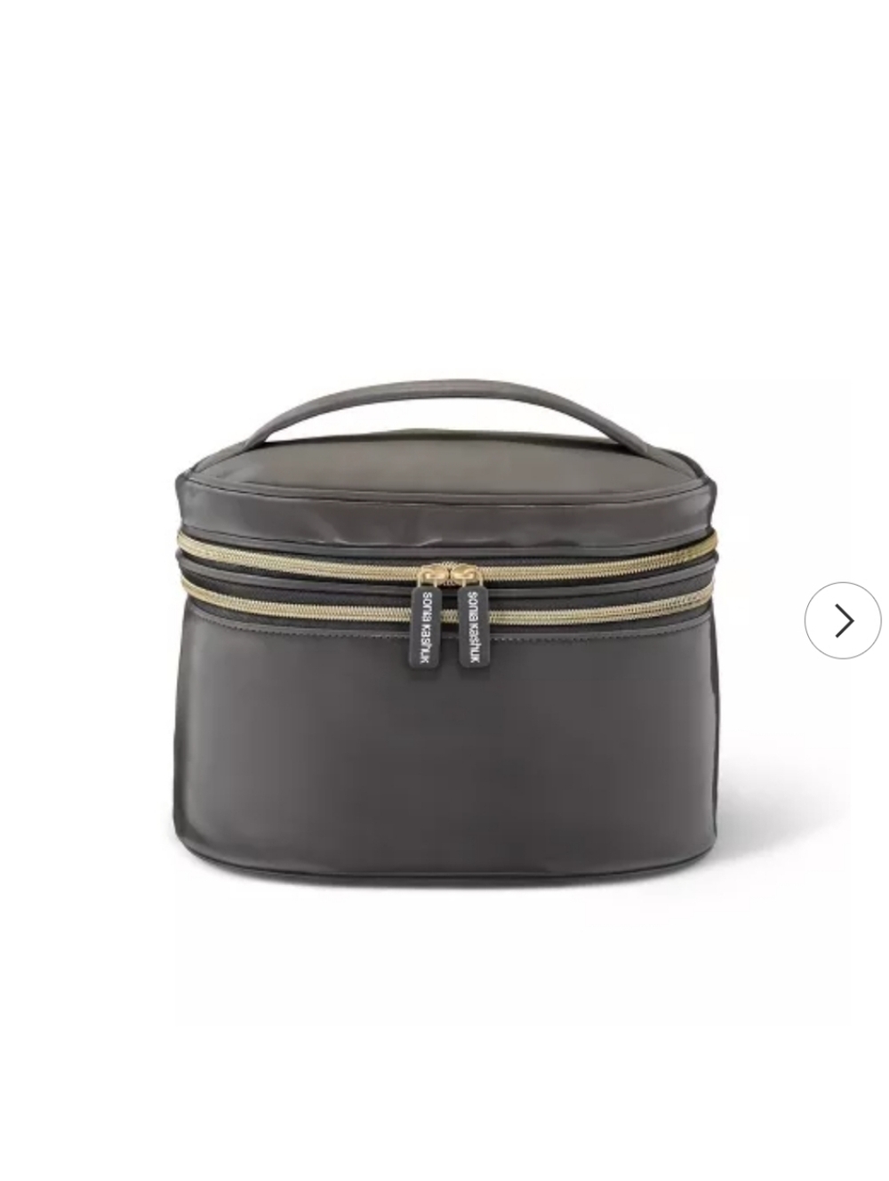 Sonia Kashuk Double Zip Travel Train Case